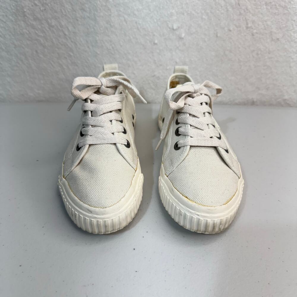 Reebok BOKS Jibe Lo Womens Natural Canvas Court Classic Sneakers Size 8.5 Tennis